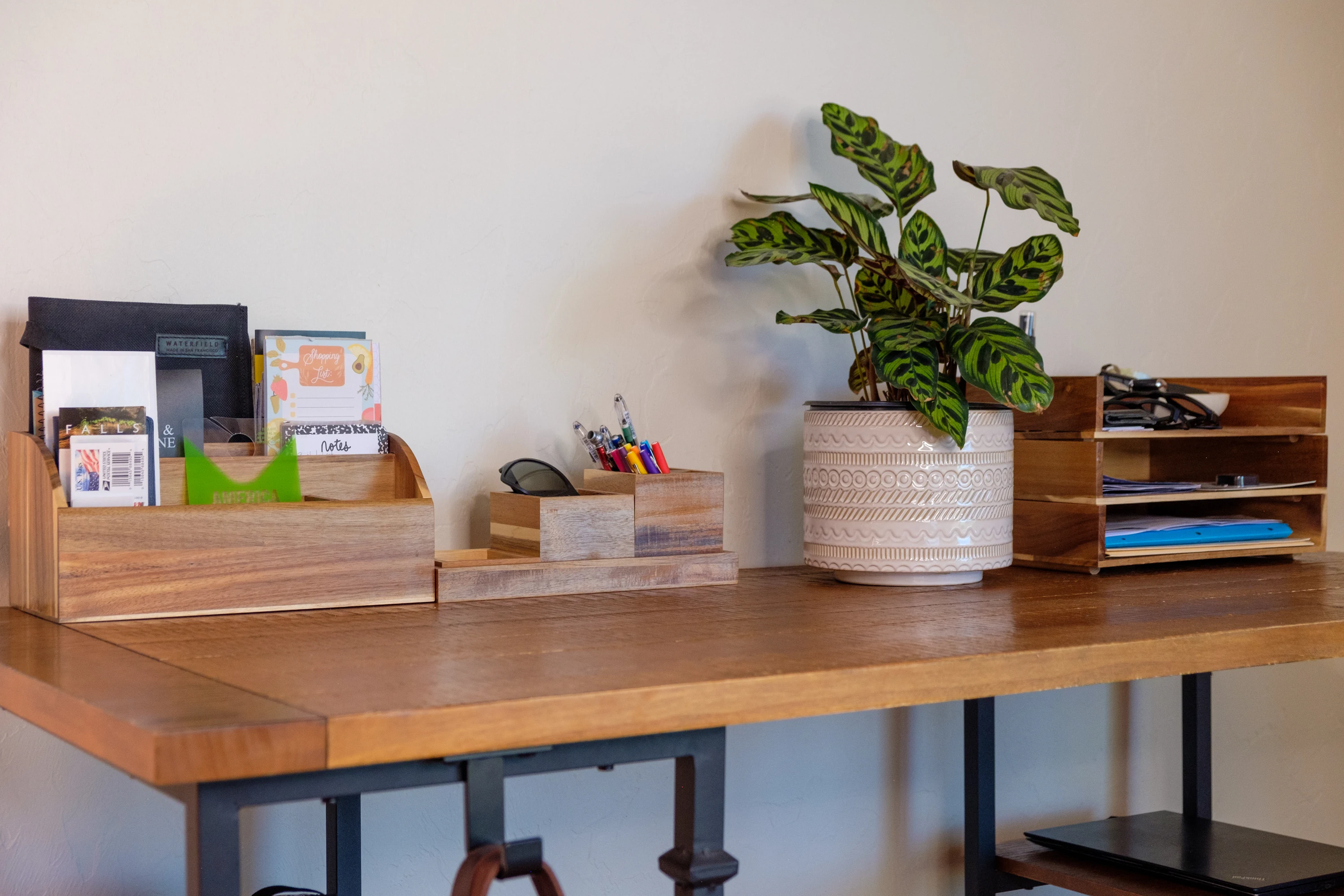 Organized desk